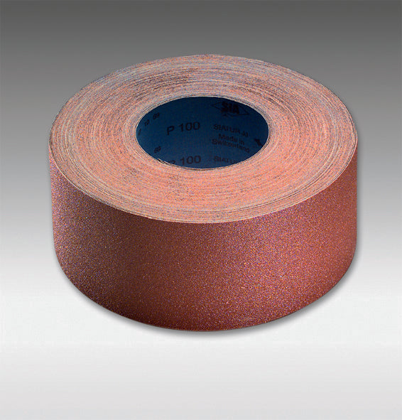 Sia 2477.1960.0060 4 Inch X 55 Yards (Verges) (100 mm X 50 M) 60 Grit Cloth Roll 2946 Siatur Jj (Aluminum Oxide, Red)