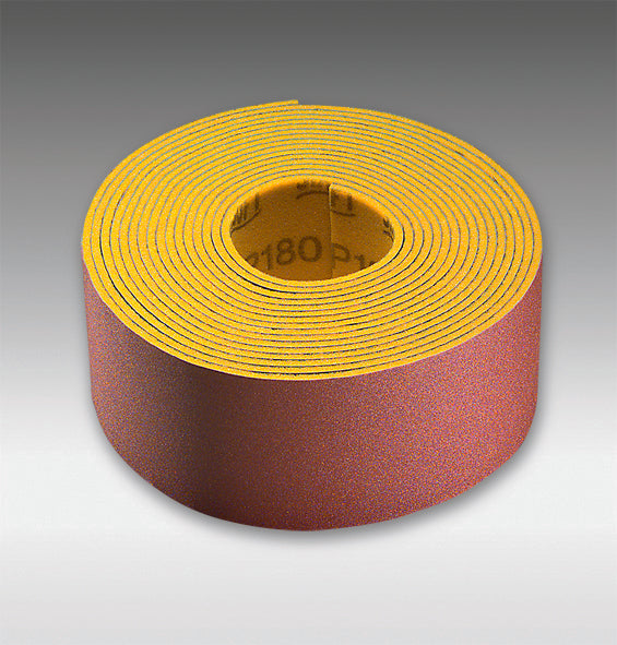 Sia 3596.0911.0120 3-1/2 Inch X 11 Yards (80 X 10 M) 120 Grit Roll 2951 Siatur H (Aluminum Oxide, Red)