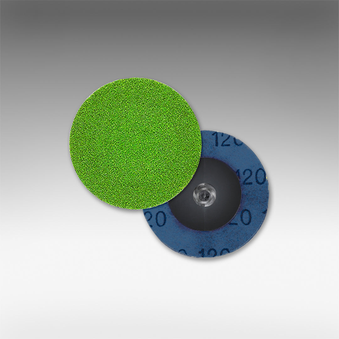 Roloc Sia AB251120000R0120 2 Inch (50mm), R-Type 120 Grit Siafix Disc 2511 Siabite (Ceramic / Aluminum Oxide, Green)