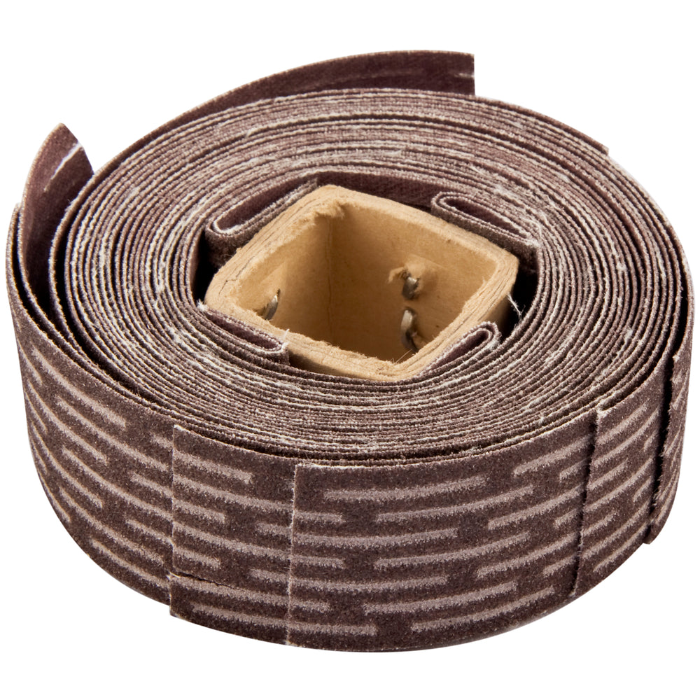 Scored Assemblies Merit 12055 1 Inch X 19 Inch Sand-O-Flex Refills 100 Grit Scored Glue Bond Aluminum Oxide