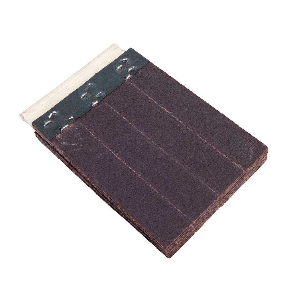 Slashed Assemblies Merit 55659 4 Inch X 5 Inch X 1/2 Inch Flexdrum Segments 80 Grit Slashed Resin Bond Aluminum Oxide
