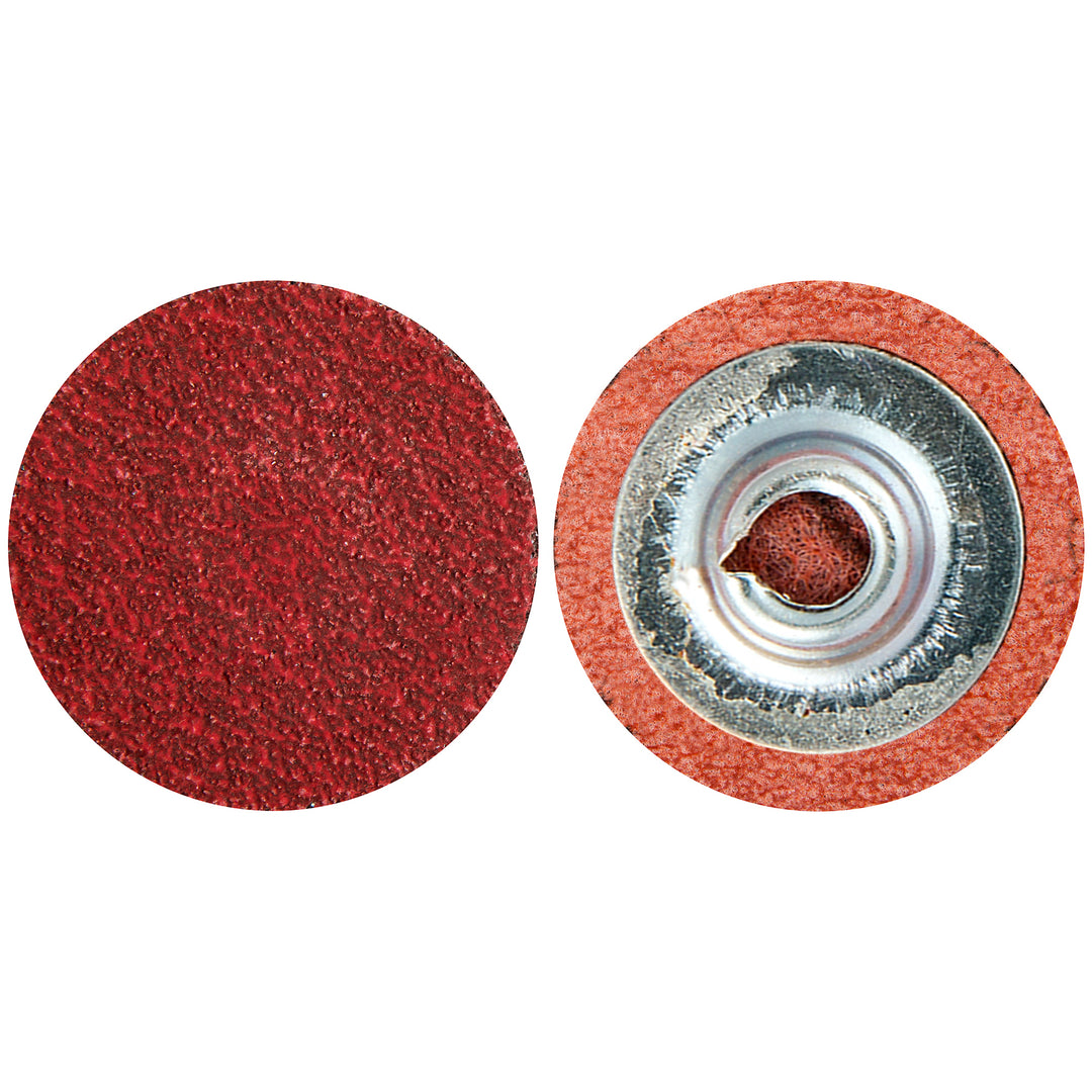 Roloc Discs Merit 62240 1 Inch Quickchange Disc 60 Grit Ultra Ceramic Plus Ceramic Alumina