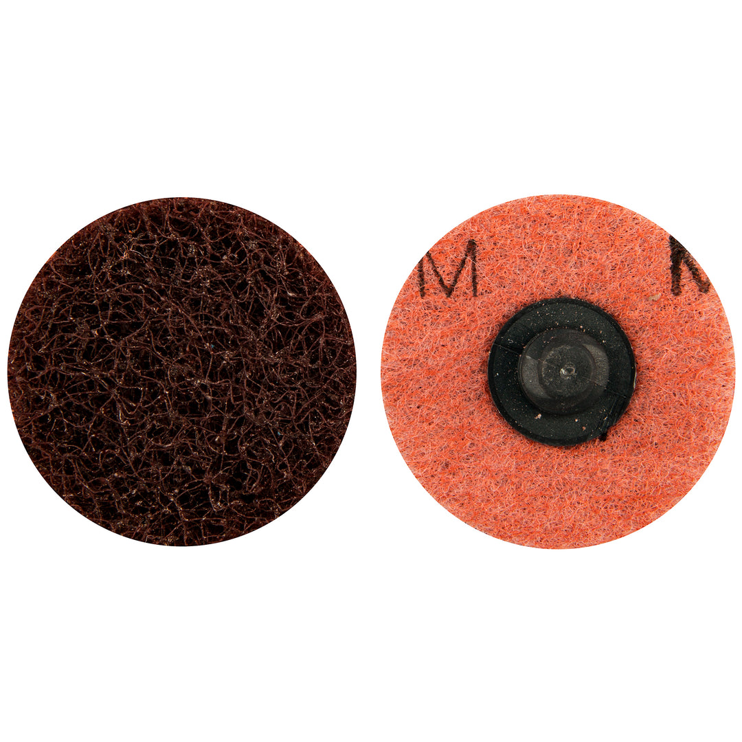 Roloc Merit 66368 Buffing Discs Quick-Change Aluminum Oxide Type 3 Medium 1-1/2