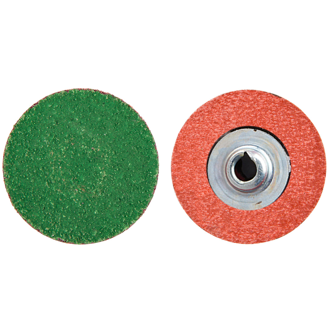 Roloc Discs Merit 67066 2 Inch Quickchange Disc 40 Grit Zirconia Alumina Plus Zirconia Alumina