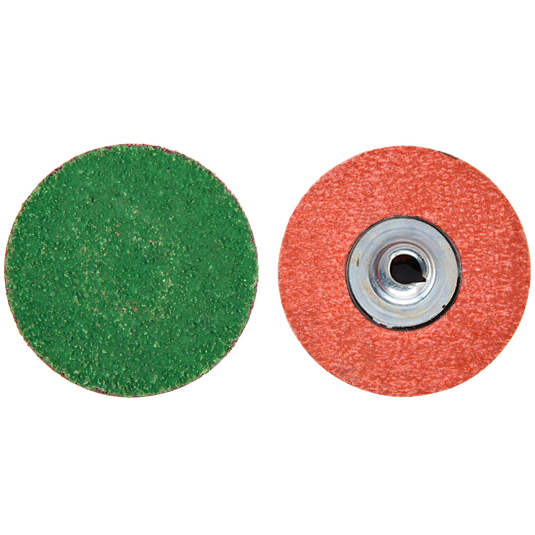 Roloc Discs Merit 67074 3 Inch Quickchange Disc 50 Grit Zirconia Alumina Plus Zirconia Alumina