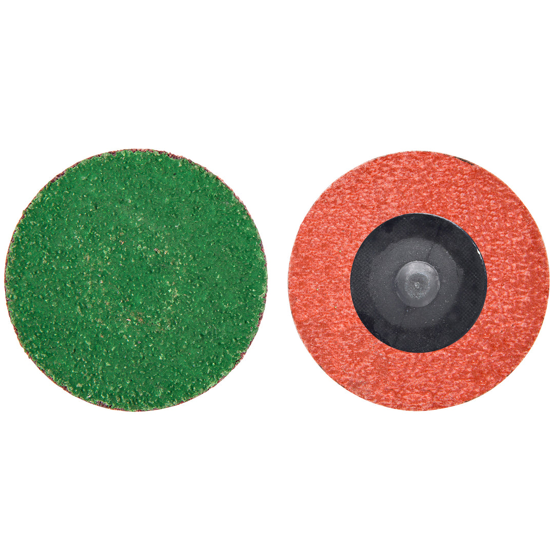 Roloc Discs Merit 67107 2 Inch Quickchange Disc 36 Grit Zirconia Alumina Plus Zirconia Alumina