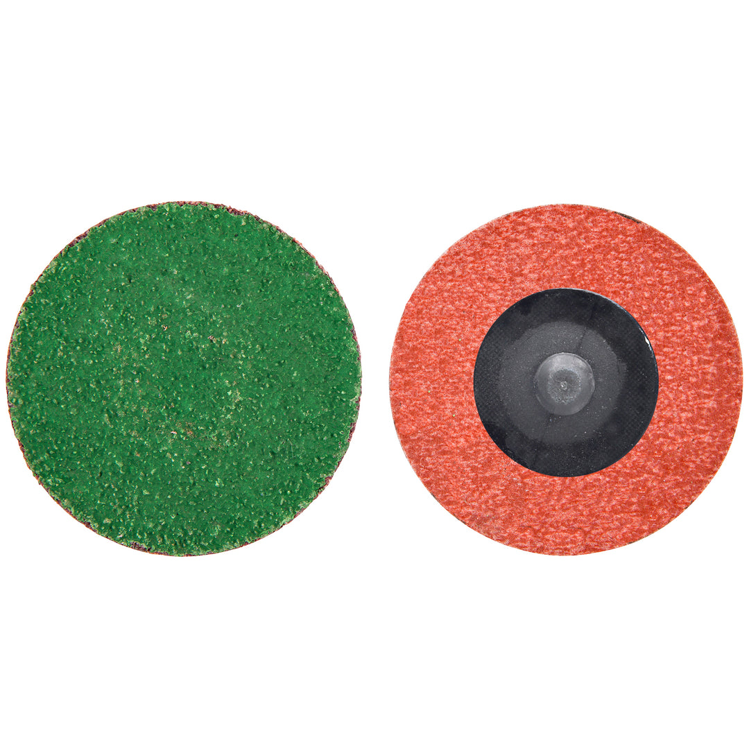 Roloc Discs Merit 67108 2 Inch Quickchange Disc 40 Grit Zirconia Alumina Plus Zirconia Alumina
