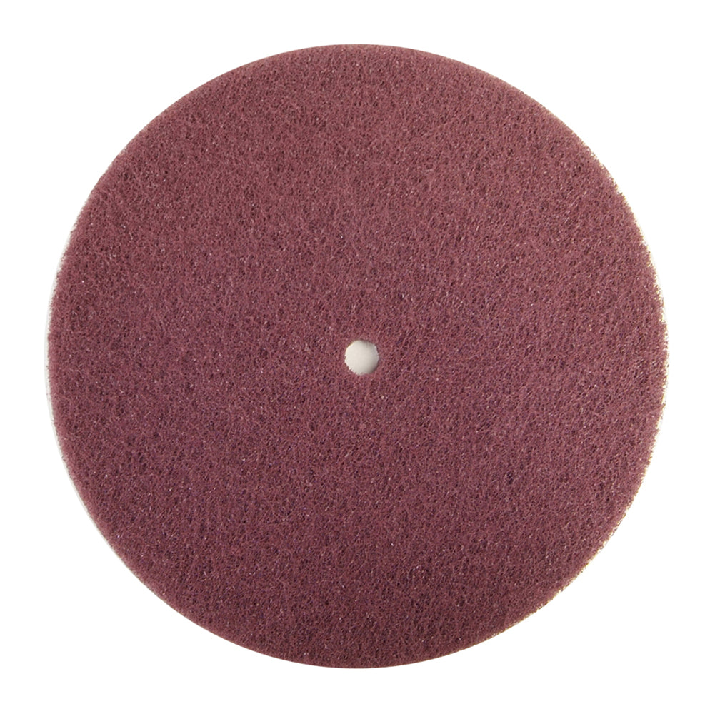 Non-woven Discs Merit 68554 Buffing Discs With Arbor Hole Aluminum Oxide High Strength Medium 12X1-1/4