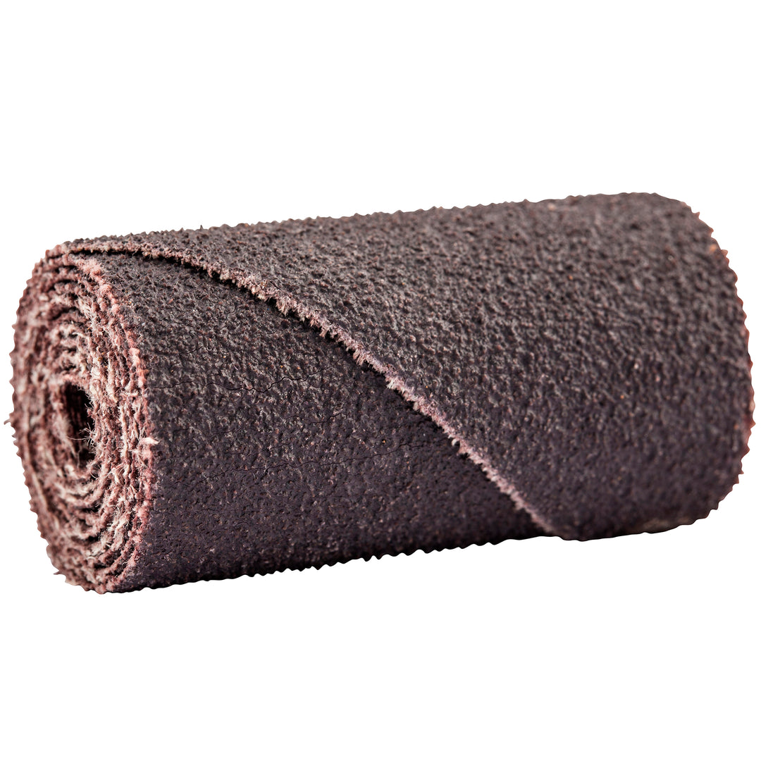 Straight Half-Glued (Pencils) Cartridge Rolls Merit 80476 Cartridge Roll Straight Half-Glued (Pencils) Aluminum Oxide 50 grit 3/4 Inch x 1 1/2 Inch x 3/16 Inch
