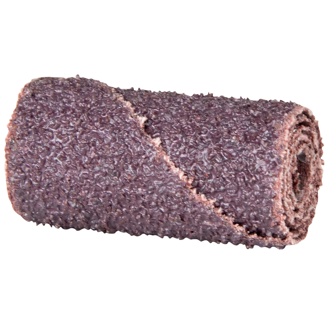Straight Half-Glued (Pencils) Cartridge Rolls Merit 80507 Cartridge Roll Straight Half-Glued (Pencils) Aluminum Oxide 120 grit 3/4 Inch x 2 Inch x 1/4 Inch