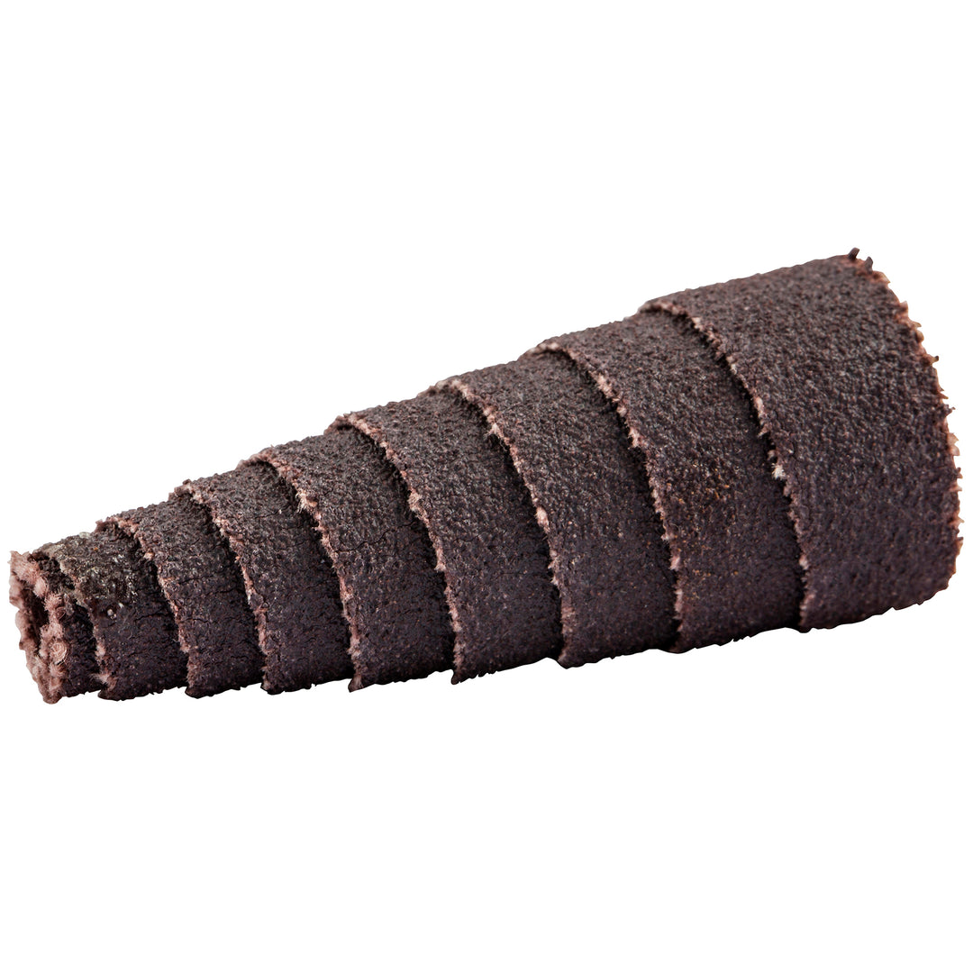 Full Tapered Spiralpoints Merit 81240 Spiral Roll Full-Tapered Spirapoints Aluminum Oxide 60 grit 1 Inch x 1-1/2 Inch x 1/8 Inch