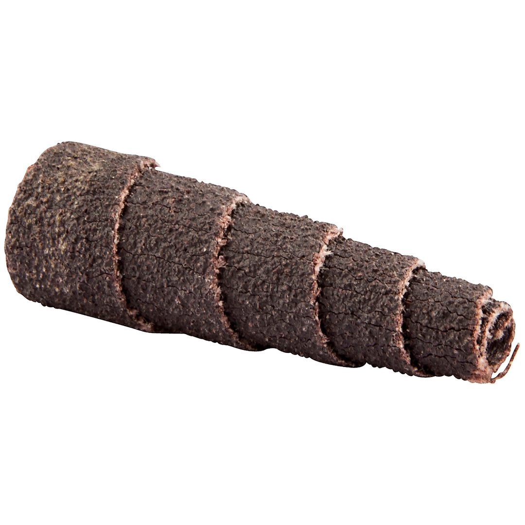 Full Tapered Spiralpoints Merit 81745 Spiral Roll Full-Tapered Spirapoints Aluminum Oxide 80 grit 1/2 Inch x 1 1/2 Inch x 1/8 Inch