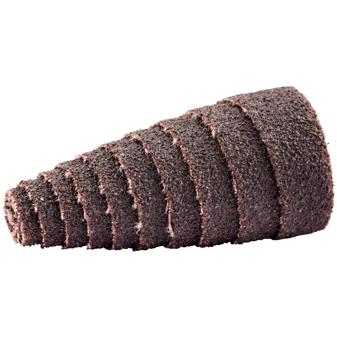 Full Tapered Spiralpoints Merit 81879 Spiral Roll Full-Tapered Spirapoints Aluminum Oxide 80 grit 1 Inch x 2 Inch x 3/16 Inch