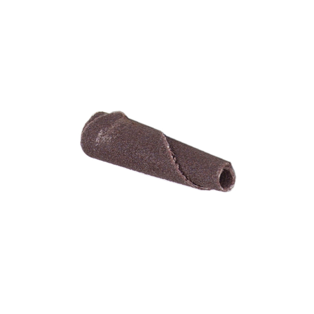Sanding Bands Merit 82199 3/16 Inch X 1 Inch 2.5 Degrees Tapered Cone Point 120 Grit Aluminum Oxide