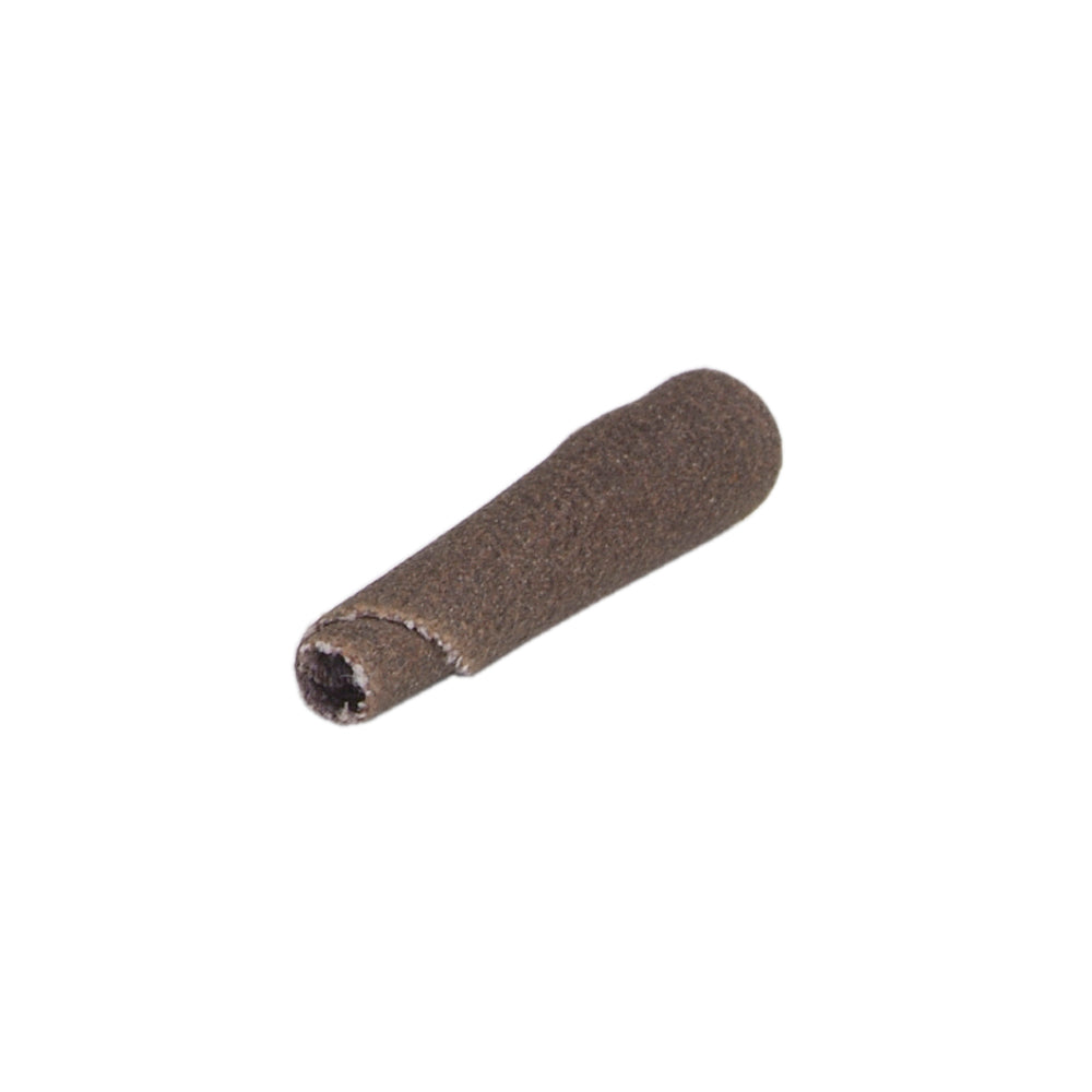 Sanding Bands Merit 82855 3/16 Inch X 1 Inch 2.5 Degrees Tapered Cone Point 320 Grit Aluminum Oxide
