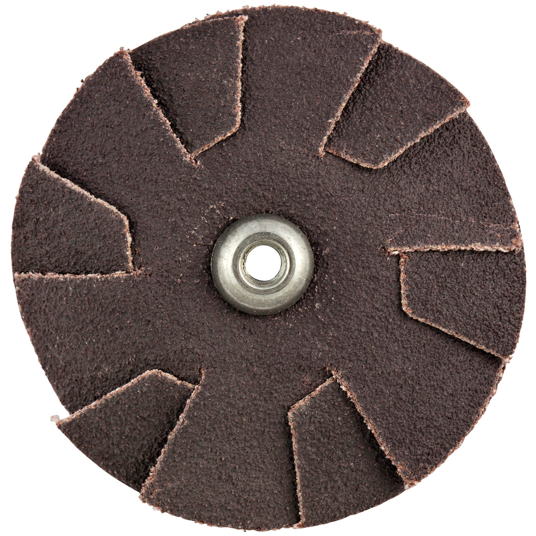 2 Set Overlap Slotted Discs Merit 84076 2 Inch X 8mm - 32 Eyelet Mount 80 Grit Aluminum Oxide Overlap Slotted Disc(2 Set)