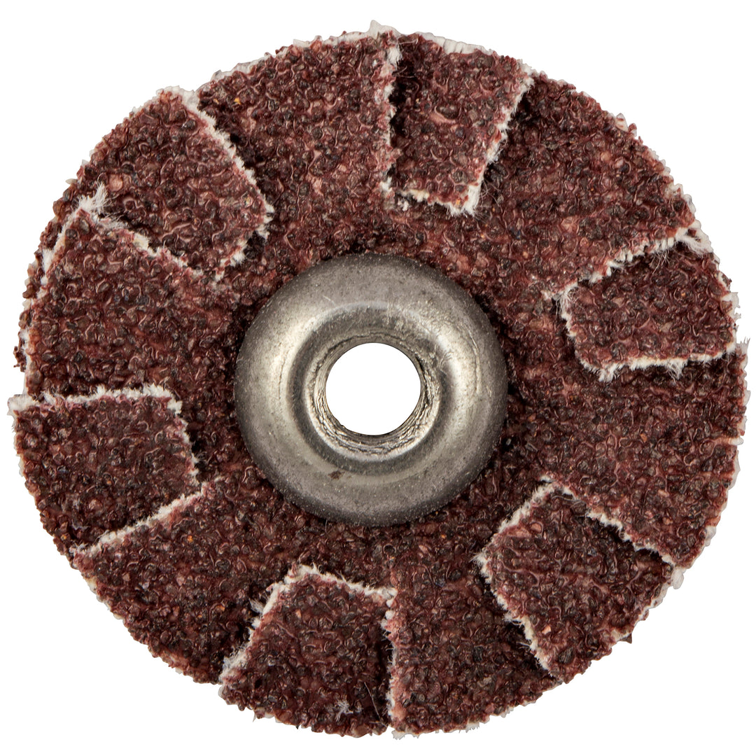 2 Set Overlap Slotted Discs Merit 84224 1 Inch X 8mm - 32 Eyelet Mount 100 Grit Aluminum Oxide Overlap Slotted Disc(2 Set)