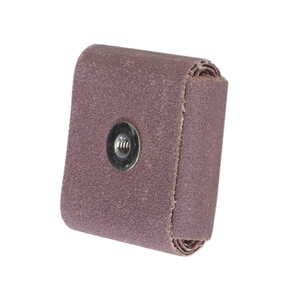 Square Merit 84394 2 Inch X 3/4 Inch X 1/4 Inch - 20 Eyelet Hole 80 Grit Aluminum Oxide Square Pad