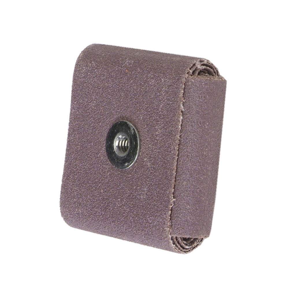 Square Merit 84463 1-1/2 Inch X 1/2 Inch X 1/4 Inch - 20 Eyelet Hole 60 Grit Aluminum Oxide Square Pad