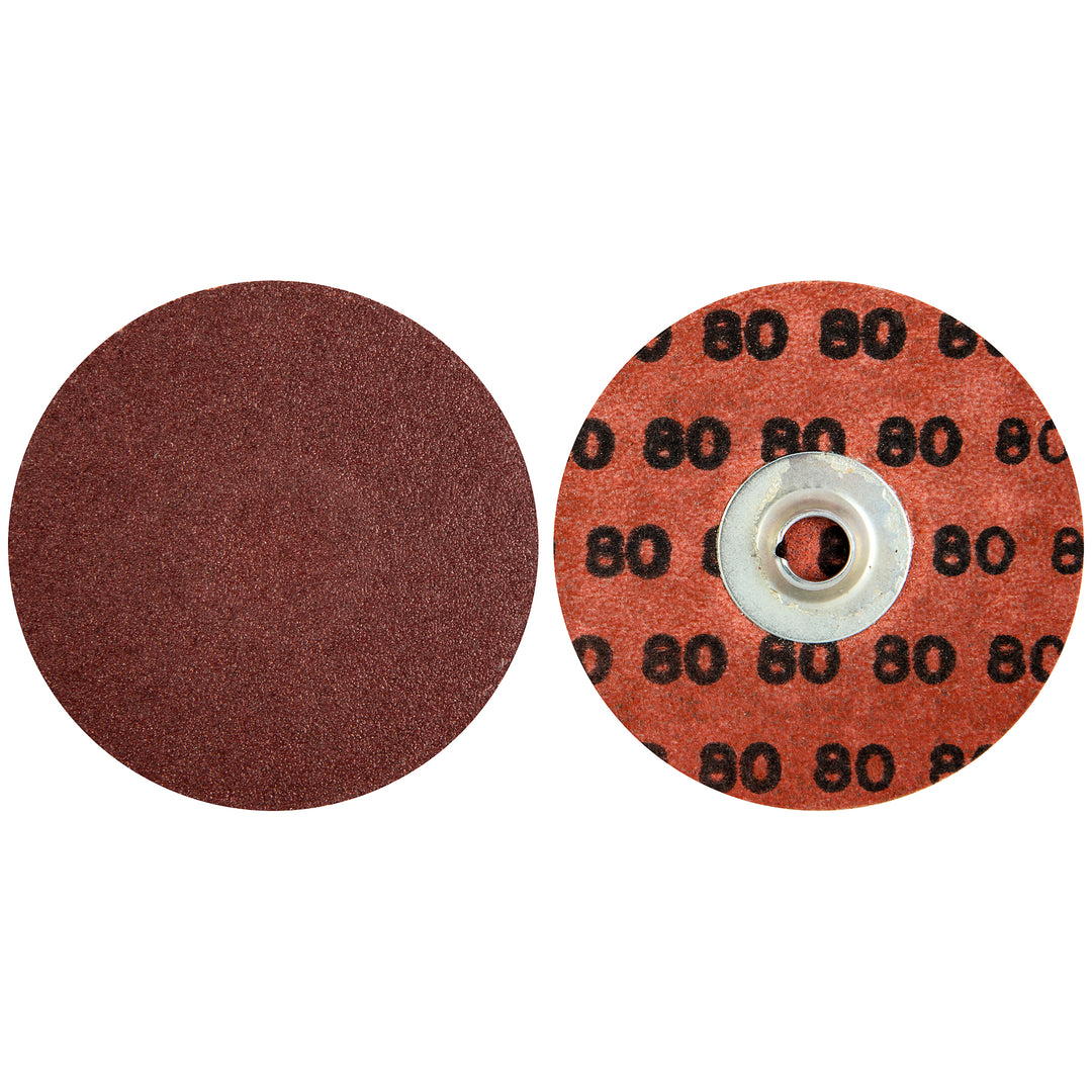 Roloc Discs Merit 99654 3 Inch Quickchange Disc 80 Grit Aluminum Oxide Aluminum Oxide
