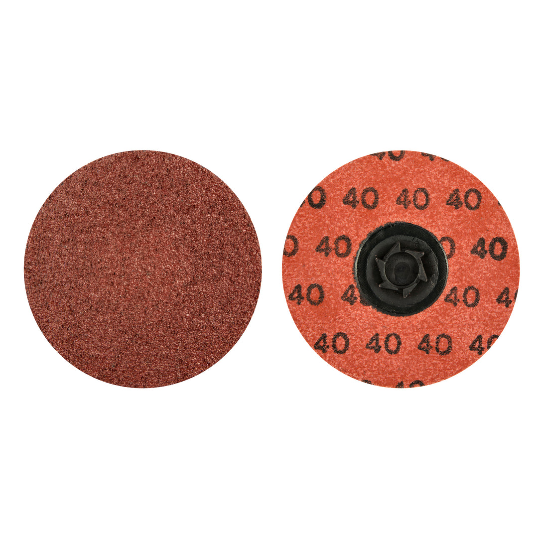 Roloc Discs Merit 99787 3 Inch Quickchange Disc 40 Grit Aluminum Oxide Aluminum Oxide